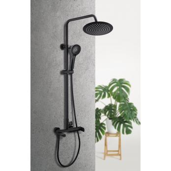 Coloană de Duș Olo(BK)+Ultra-10 (SW) (DV3/4) (BK)