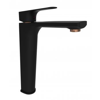 Смеситель для умывальника Modena-18/D (BK/RG)